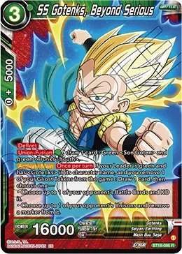 BT18-086 SS Gotenks, Beyond Serious