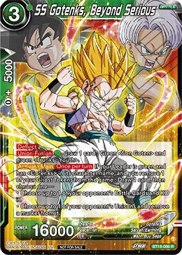 BT18-086 SS Gotenks, Beyond Serious (Promo)