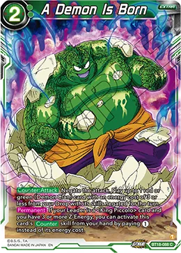 BT18-088 A Demon Is Born