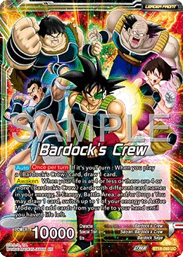 BT18-089 Bardock's Crew (Promo)