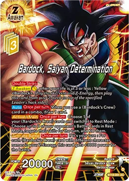 BT18-091 Bardock, Saiyan Determination