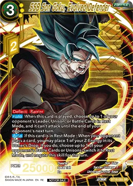 BT18-093 SSB Son Goku, Evolved Defender (Promo)