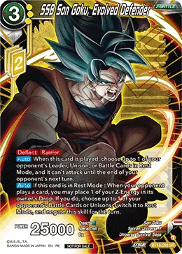 BT18-093 SSB Son Goku, Evolved Defender (Promo)