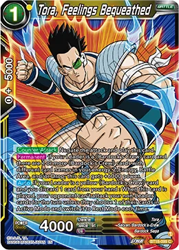 BT18-099 Tora, Feelings Bequeathed
