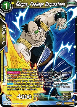 BT18-105 Borgos, Feelings Bequeathed