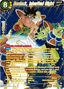 BT18-107 Bardock, Inherited Might (SPR)