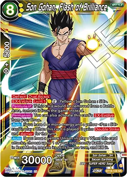 BT18-109 Son Gohan, Flash of Brilliance