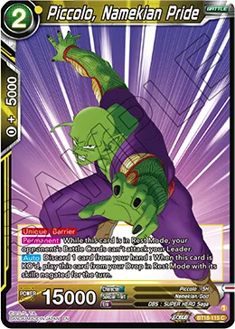 BT18-115 Piccolo, Namekian Pride