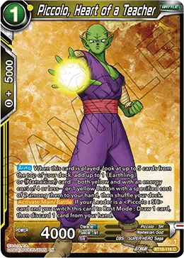 BT18-116 Piccolo, Heart of a Teacher