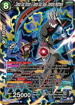 BT18-133 Demon God Shroom & Demon God Salsa, Unending Nightmare