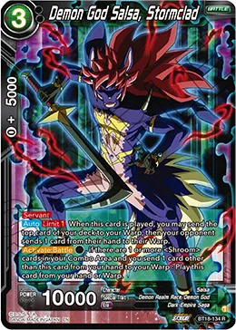 BT18-134 Demon God Salsa, Stormclad