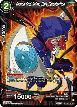BT18-136 Demon God Salsa, Dark Combination