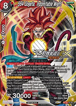 BT18-143 SS4 Gogeta, Indomitable Might (Promo)