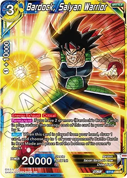 BT18-146 Bardock, Saiyan Warrior