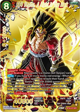 BT18-147 SS4 Vegito, A Light in the Dark