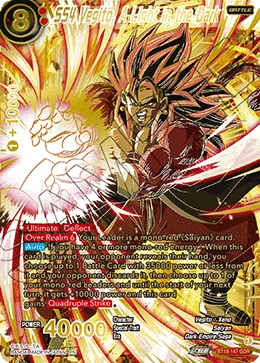 BT18-147 SS4 Vegito, A Light in the Dark (Promo)