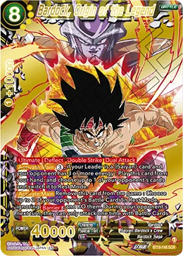 BT18-148 Bardock, Origin of the Legend