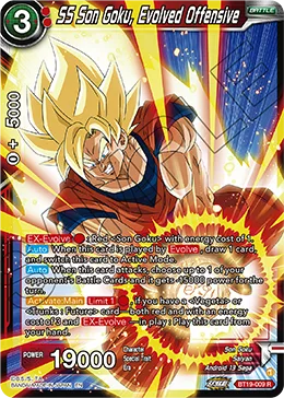 BT19-009 SS Son Goku, Evolved Offensive