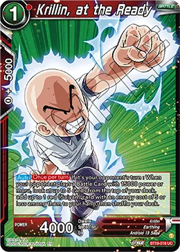 BT19-018 Krillin, at the Ready
