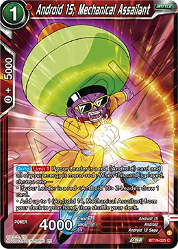 BT19-025 Android 15, Mechanical Assailant