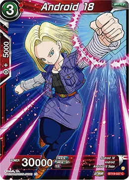 BT19-027 Android 18