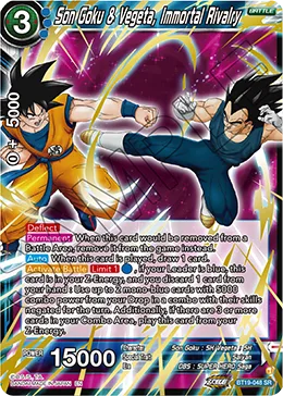 BT19-048 Son Goku & Vegeta, Immortal Rivalry