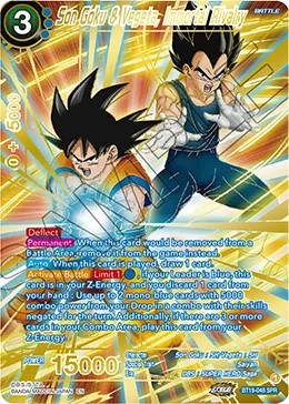 BT19-048 Son Goku & Vegeta, Immortal Rivalry (SPR)