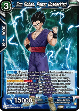 BT19-049 Son Gohan, Power Unshackled