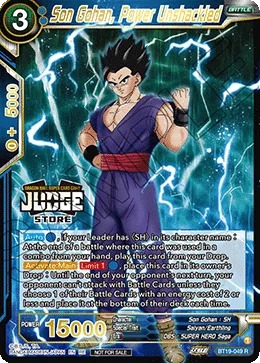 BT19-049 Son Gohan, Power Unshackled (Promo)