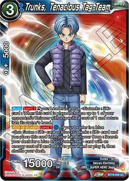BT19-058 Trunks, Tenacious Tag-Team