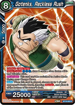 BT19-060 Gotenks, Reckless Rush