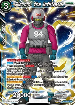 BT19-061 Piccolo, the Infiltrator