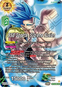 BT19-069 SSB Gogeta, Supreme Fusion