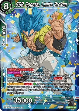 BT19-084 SSB Gogeta, Limits Broken (Promo)