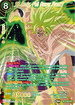 BT19-088 SS Broly, Full Power Frenzy (SPR)