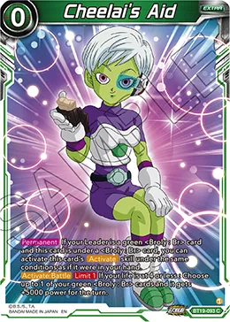 BT19-093 Cheelai's Aid