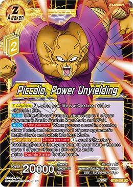 BT19-103 Piccolo, Power Unyielding