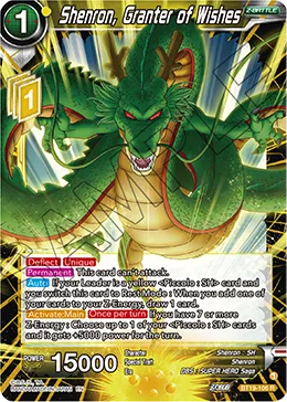 BT19-106 Shenron, Granter of Wishes