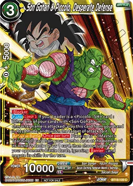 BT19-109 Son Gohan & Piccolo, Desperate Defense (Promo)