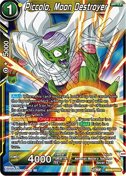 BT19-110 Piccolo, Moon Destroyer