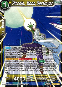 BT19-110 Piccolo, Moon Destroyer (Promo)