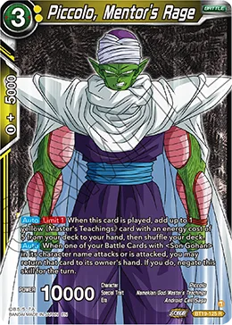 BT19-125 Piccolo, Mentor's Rage