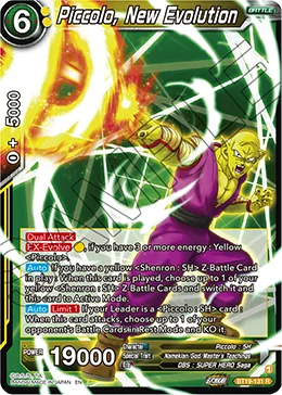 BT19-131 Piccolo, New Evolution