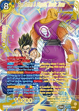 BT19-145 Son Gohan & Piccolo, Heroic Team (SPR)