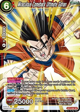 BT2-006 Miraculous Comeback Ultimate Gohan