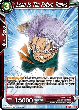 BT2-011 Leap to The Future Trunks