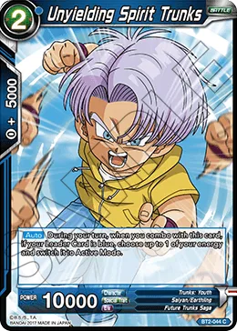 BT2-044 Unyielding Spirit Trunks