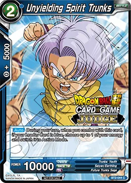BT2-044 Unyielding Spirit Trunks (Promo)