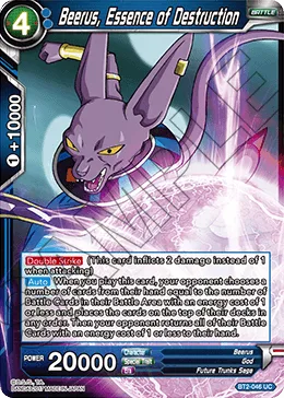 BT2-046 Beerus, Essence of Destruction