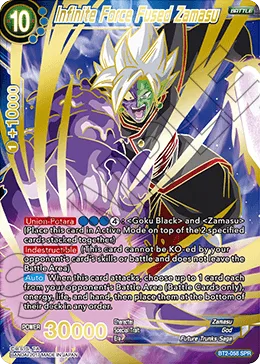 BT2-058 Infinite Force Fused Zamasu (SPR)